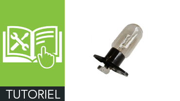 Comment changer l’ampoule d’un micro-ondes ?