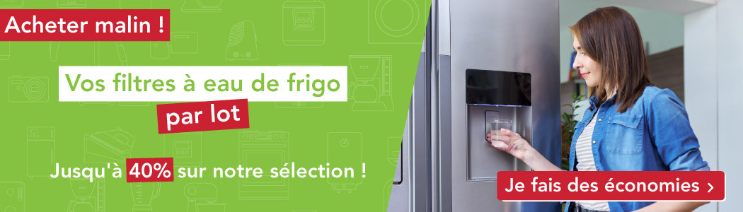 Promotions filtres &agrave; eau Frigo